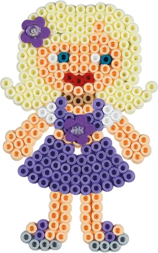 Vista 10 de Hama Beads 1,000 Bead - Bolsa de recambio - Lila translúcida
