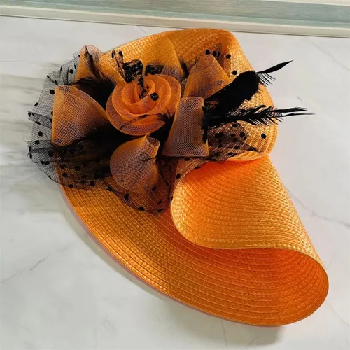 Vista 8 de L'ouve Tocado vintage para niñas, sombreros de fiesta de té para mujer, sombrero de pastillero de los años 20 y 50