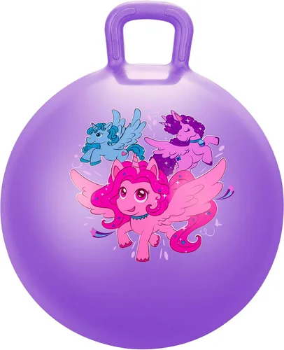Vista 18 de PlayZap Pelotas Saltarinas para Niños de 3-8 Años, Pelota Rebotante de 18 Pulgadas con Asa, Saltarina Inflable de 18", Juguetes de Salto de 45cm