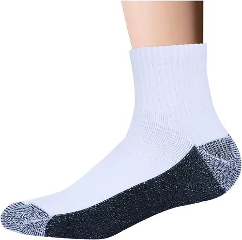 Vista 2 de EnerWear Paquete de 10 calcetines de algodón para hombre y mujer que absorbe la humedad