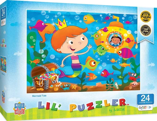 Vista 8 de MasterPieces Lil Puzzler - Rompecabezas de 24 piezas para niños, Old MacDonald's Farm, 19 x 14 pulgadas, divertido y educativo, a partir de 3 años