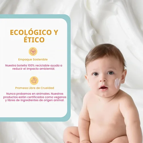 Vista 7 de Champú orgánico para bebés, 10.14 onzas líquidas