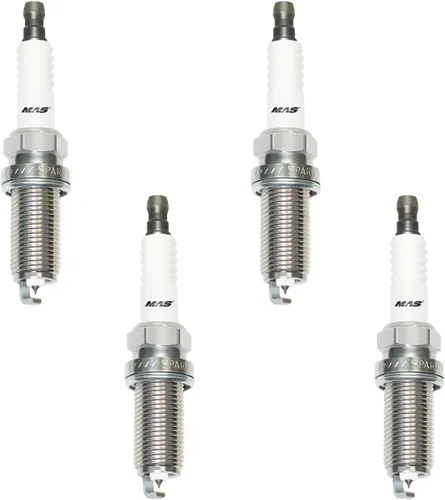 Vista 6 de MAS Juego de 4 bujías iridio compatibles con Jeep Cherokee Chrysler Dodge Challenger Hyundai Nissan Altima Toyota Reemplazo XP5325 LFR5AIX11
