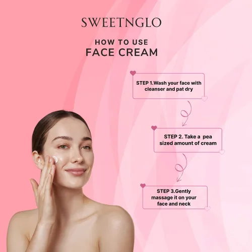 Vista 8 de Crema facial – Extracto de regaliz, amla y zanahoria tono de piel iluminador, hidratante y uniforme Nutritiva con agua de rosas y manteca