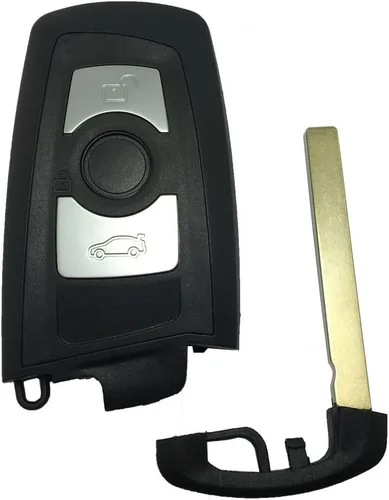 Vista 3 de Horande Funda de repuesto para llavero inteligente de entrada sin llave compatible con BMW 1 3 4 5 6 7 Series X3 X4 M5 M6 GT3 GT5 Control remoto