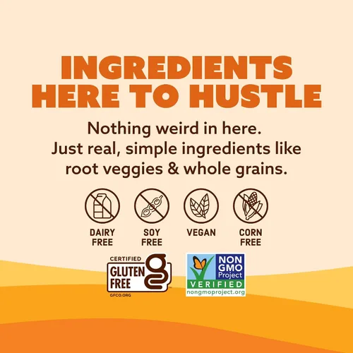 Vista 7 de Quinn Nuggets cremosos de pretzel rellenos de mantequilla de maní, hechos con ingredientes reales, sorgo de grano entero, sal marina, vegano, sin