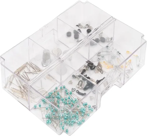 Vista 9 de SINGER ProSeries Sew-It-Goes - Kit de costura y sistema de almacenamiento de 356 piezas 356-piece deluxe sewing kit with ProSeries scissors, seam