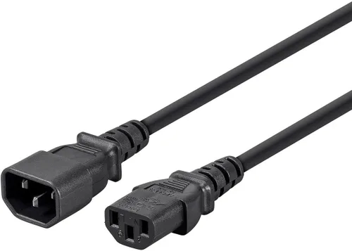 Vista 11 de Monoprice 124190 Cable de extensión, 1 pie, negro