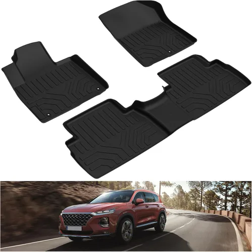 Vista 11 de KIWI MASTER Alfombrilla de maletero de carga para Toyota 4Runner 2010-2024, repuesto OEM PT218-89112 para todo tipo de clima, forro de maletero TPE