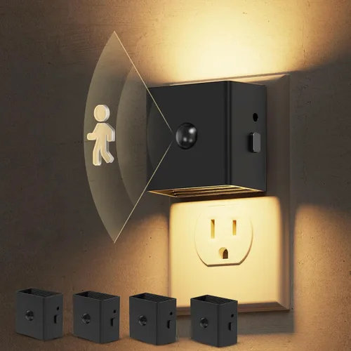 Vista 25 de L LOHAS LED - Luces nocturnas enchufables a la pared, [paquete de 2] luz nocturna enchufable con sensor de crepúsculo a amanecer, 3CCT