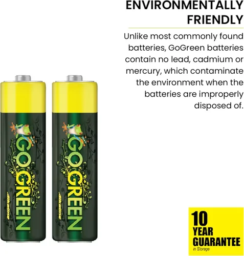 Vista 3 de Go Green Power 24049 DNP GoGreen Power alcalinas AAA 48pk