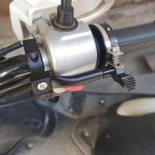 Vista 4 de Acouto Bloqueo del acelerador de motocicleta para R1200GS R1250GS, clip de asistencia de bloqueo del acelerador de la motocicleta de 0.866 in