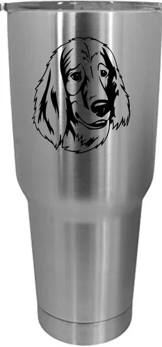 Vista 245 de Cairn Terrier - Vaso grabado con temática de perro, 30 onzas