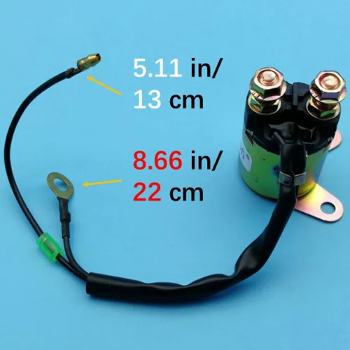 Vista 2 de Relé de arranque solenoide para Honda Go Kart GX160 GX200 GX 160 200 generador de motor GK50 GK80 GK163 GK196 TBM50A TBM80 MID GK-1 GK-2 Mini 5.5HP