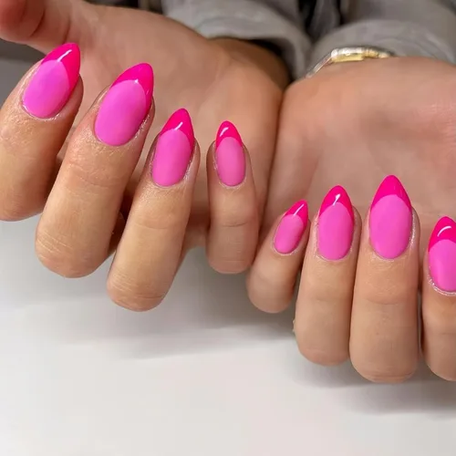 Vista 47 de 30 Uñas Postizas de Punta Francesa Negra a Presión, Uñas de Almendra Cortas para Presionar, Uñas Postizas Cortas en Forma de Almendra, Uñas