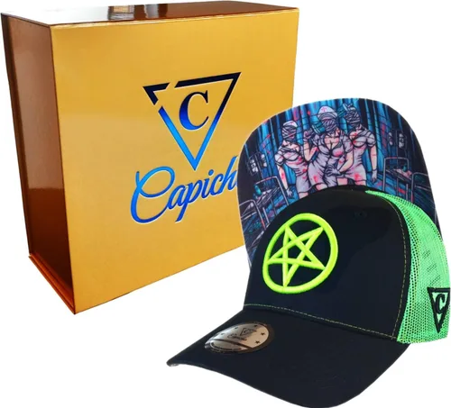 Vista 2 de Capiche - Gorra de visera plana de serie especial, talla única, unisex, hombre, más de 99 diseños