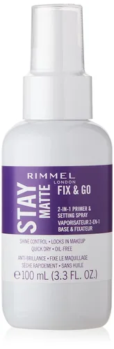 Vista 3 de Rimmel London Stay Matte - 003 - Prebase, Ultraligera, Controla el brillo, No se siente grasosa, 1 onza