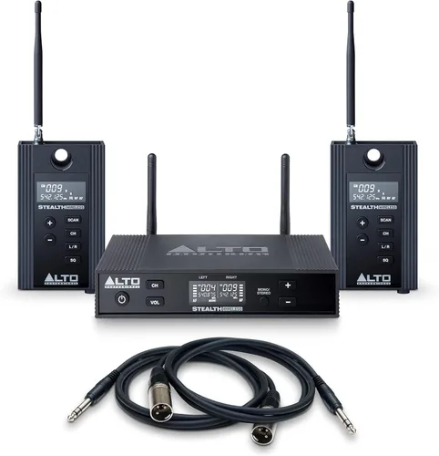 Vista 9 de ALTO Sistema de audio inalámbrico Stealth 1 Mono UHF XLR