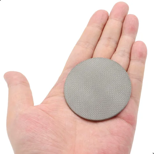 Vista 4 de 2 paquetes de pantalla de disco de portafiltro de café de 51 mm, placa de malla de filtro de café reutilizable de 1,7 mm de grosor para cesta
