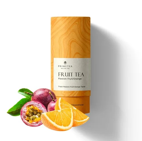 Vista 13 de Prime Tea Grandma's Fruit Basket – Exquisita fruta tisana, hojas sueltas orgánicas de primera calidad, deliciosa mezcla de té de hierbas, natural