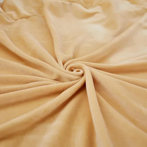 Vista 5 de OKYUK Fundas para sofá modular, universales, resistentes al desgaste, de terciopelo en forma de L, fundas de sofá separadas para sofá seccional Beige