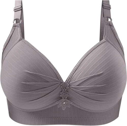 Vista 2 de JMMSlmax Sujetadores para mujer con realce de cobertura completa, ajustable, sin varillas, transpirable, sin costuras, sin varillas, cómodo, sin