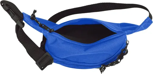 Vista 6 de DALIX Riñonera pequeña para la cintura S XS Tamaño 19 a 28 Niños Niños Pequeños Adultos Adolescentes, Azul Real