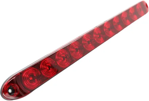 Vista 3 de Luz de remolque multifunción roja de 15 pulgadas para remolque, barra LED, impermeable, fabricada en Estados Unidos