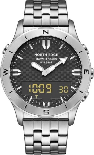 Vista 9 de DIDITIME Relojes tácticos para hombres, relojes militares para hombres, impermeables, 164 pies, reloj de fitness, relojes digitales para hombre