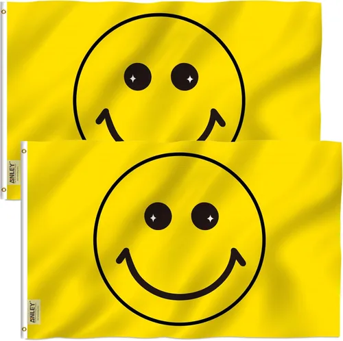 Vista 7 de Arco iris + orgullo bi + trans + igualdad + sonrisa + bandera de Estados Unidos + arco iris de Estados Unidos, Smiley Face Amarillo