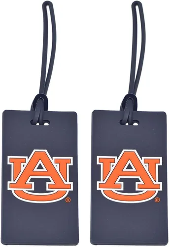 Vista 10 de Paquete de 2 etiquetas de PVC para equipaje de Alabama Crimson Tide