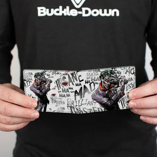 Vista 4 de Buckle-Down Billetera Joker Brillante-retorcido-loco-loco Psycho Posetarjetas Accesorio