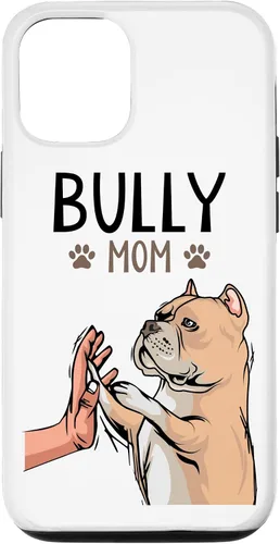 Vista 27 de Funda para iPhone 13 Pro Max American Bully Mom Dog Mama Dog Dog Holder
