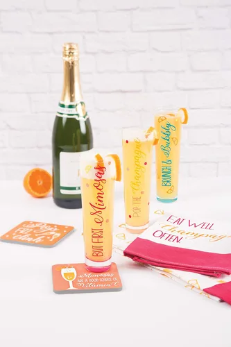 Vista 4 de Pavilion Gift Company Pop Flauta de champán de 8 oz