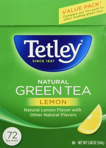 Vista 7 de Tetley Bolsitas de té, negro y verde, 72 bolsitas de té (el empaque puede variar)