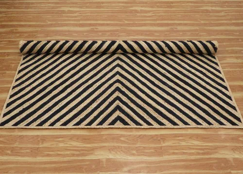 Vista 31 de Natural Jute Collection - Alfombra rectangular de 2 x 3 pies, alfombra de yute trenzada a cuadros multicolor de 0.27 pulgadas de grosor, ideal