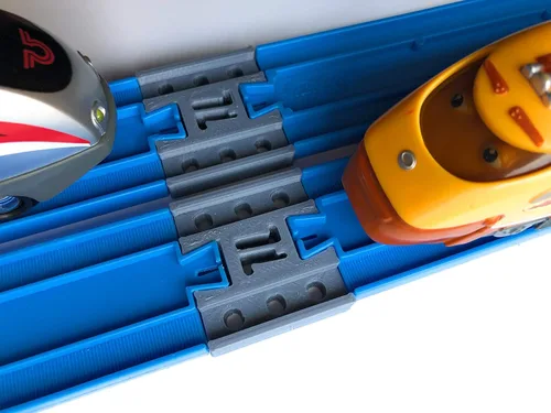 Vista 3 de TrainLab Plarail hembra hembra Conector adaptadores (azul)