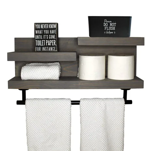Vista 6 de Moorfowl Dispensador de toallitas de bebé para baño, no enjuagues, tamaño superior