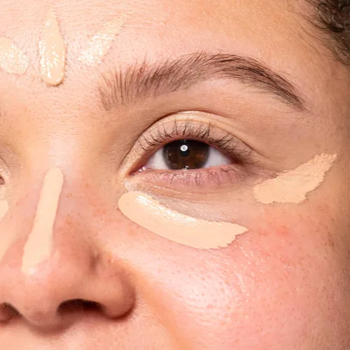 Vista 5 de Pacifica Corrector DreamLit Glow de cobertura completa con escualano para ojeras y corrección de manchas oscuras, ligero y duradero, vegano y libre