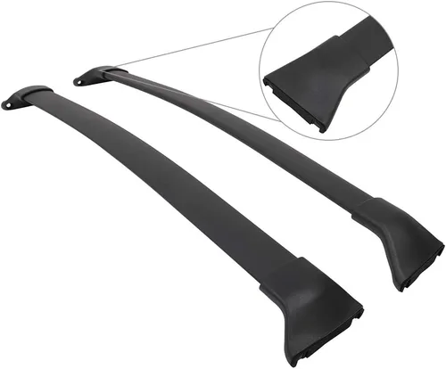 Vista 3 de SCITOO Barra transversal para techo de 165 libras compatible con Mazda Cx-3 2016-2019 2 barras transversales de techo, color negro