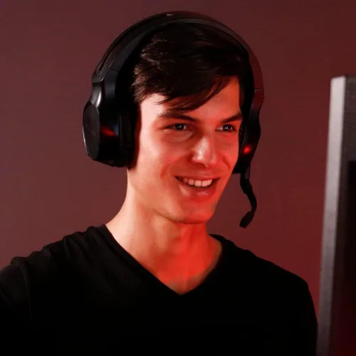Vista 12 de Acer Nitro - Auriculares para juegos con micrófono omnidireccional flexible diadema ajustable