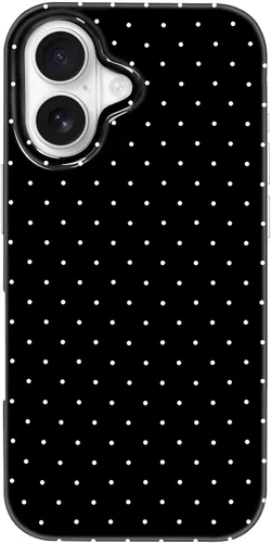 Vista 154 de Hython Funda para iPhone Air, diseño estético de lunares lindos, funda simple de 6.5 pulgadas, delgada, antiarañazos, parachoques de TPU suave, a