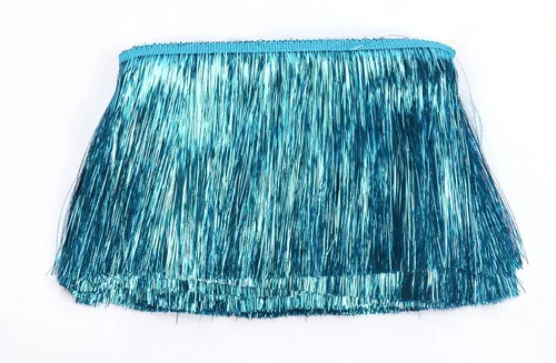 Vista 13 de YYCRAFT Fleco de Oropel de 1.75 pulgadas de Ancho Ribete de Oropel Guirnalda de Oropel Fleco para Disfraz de Baile Ribete con Efecto de Lámina