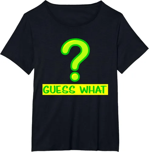 Vista 64 de Question Mark playera Guess What playera, hombre XL, Púrpura