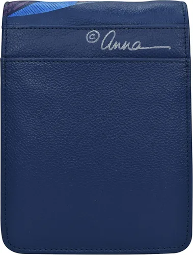 Vista 2 de Anna by Anuschka Women's Hand-Painted Leather Flap Convertible Crossbody Belt Bag