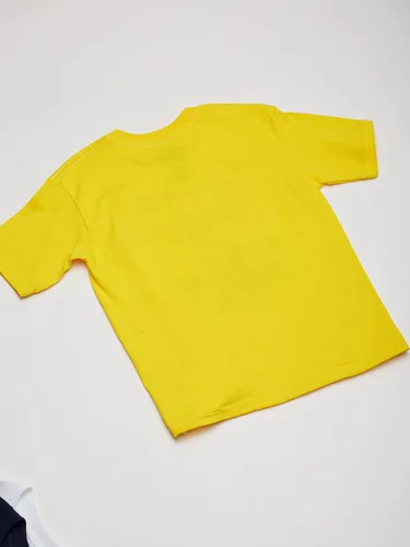 Vista 3 de Curious George Camiseta surtida para niños, paquete de 3 unidades, número 1