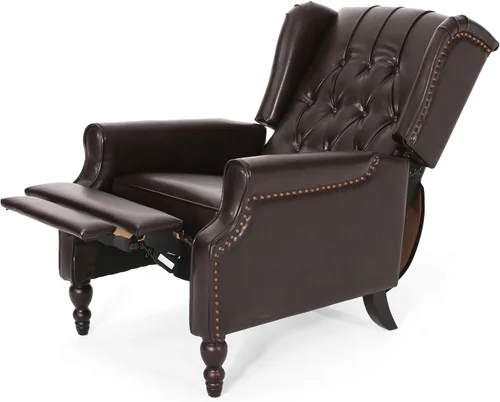 Vista 8 de Sillón reclinable, de la marca Elizabeth Tufted, Marrón
