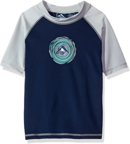 Vista 18 de Kanu Surf Haywire UPF 50+ - Camiseta de natación con licra para protección solar Condor Negro