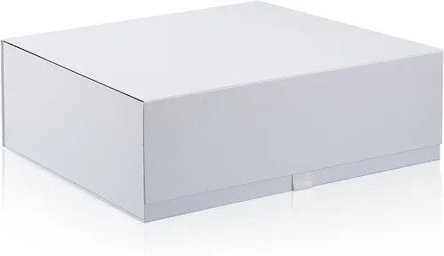 Vista 15 de Rsgift Paquete de 3 cajas de regalo de 18 x 15 x 6.1 pulgadas, cajas de regalo de colores surtidos con tapas, cajas plegables para propuestas