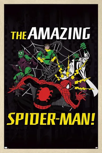 Vista 5 de Trends International Marvel Comics Spider-Man - Póster de pared de villanos Versión premium sin marco